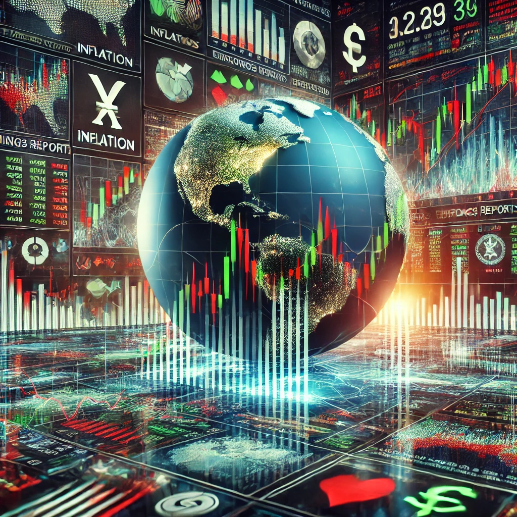 Global Markets: Inflation Fears, Earnings Surprises, and Geopolitical Risks Shake Stocks